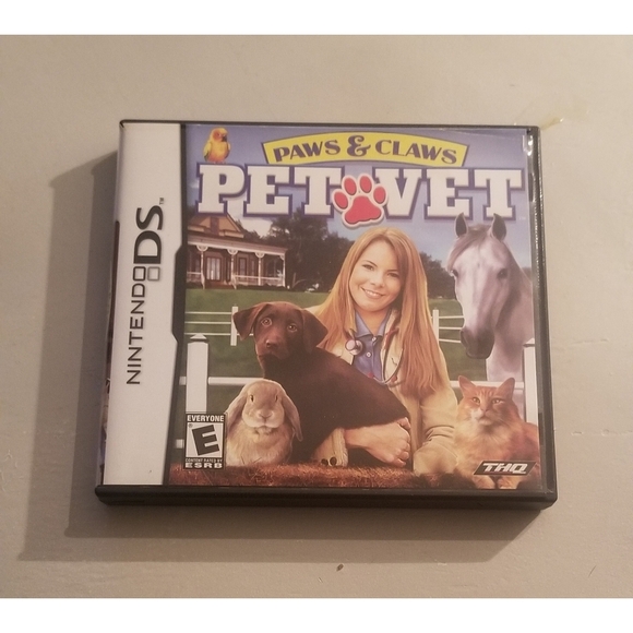 Nintendo Other - Paws & Claws Pet Vet For Nintendo DS